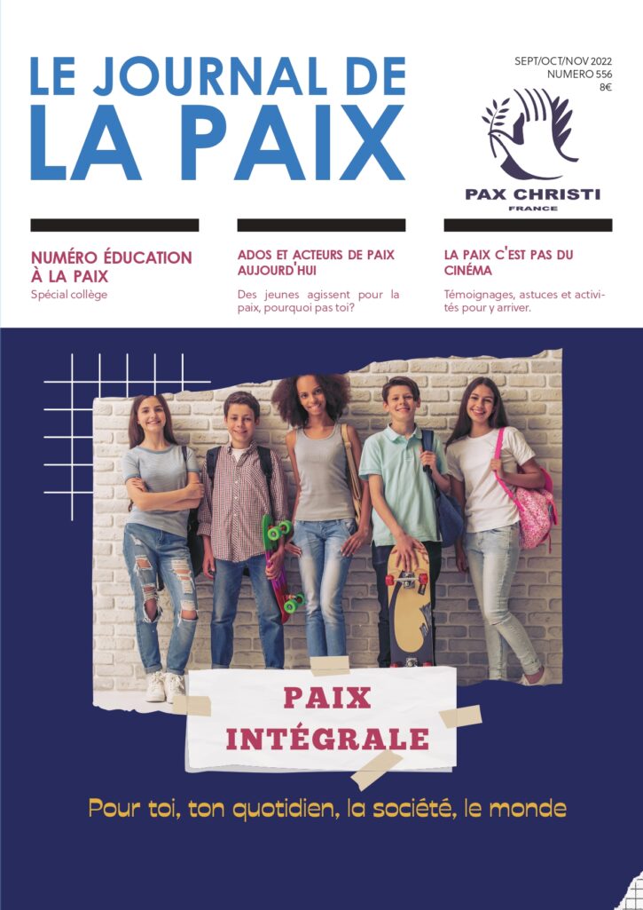 JDP 556 spécial collège, Paix Intégrale