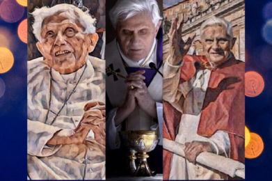 Hommage au pape Benoit XVI