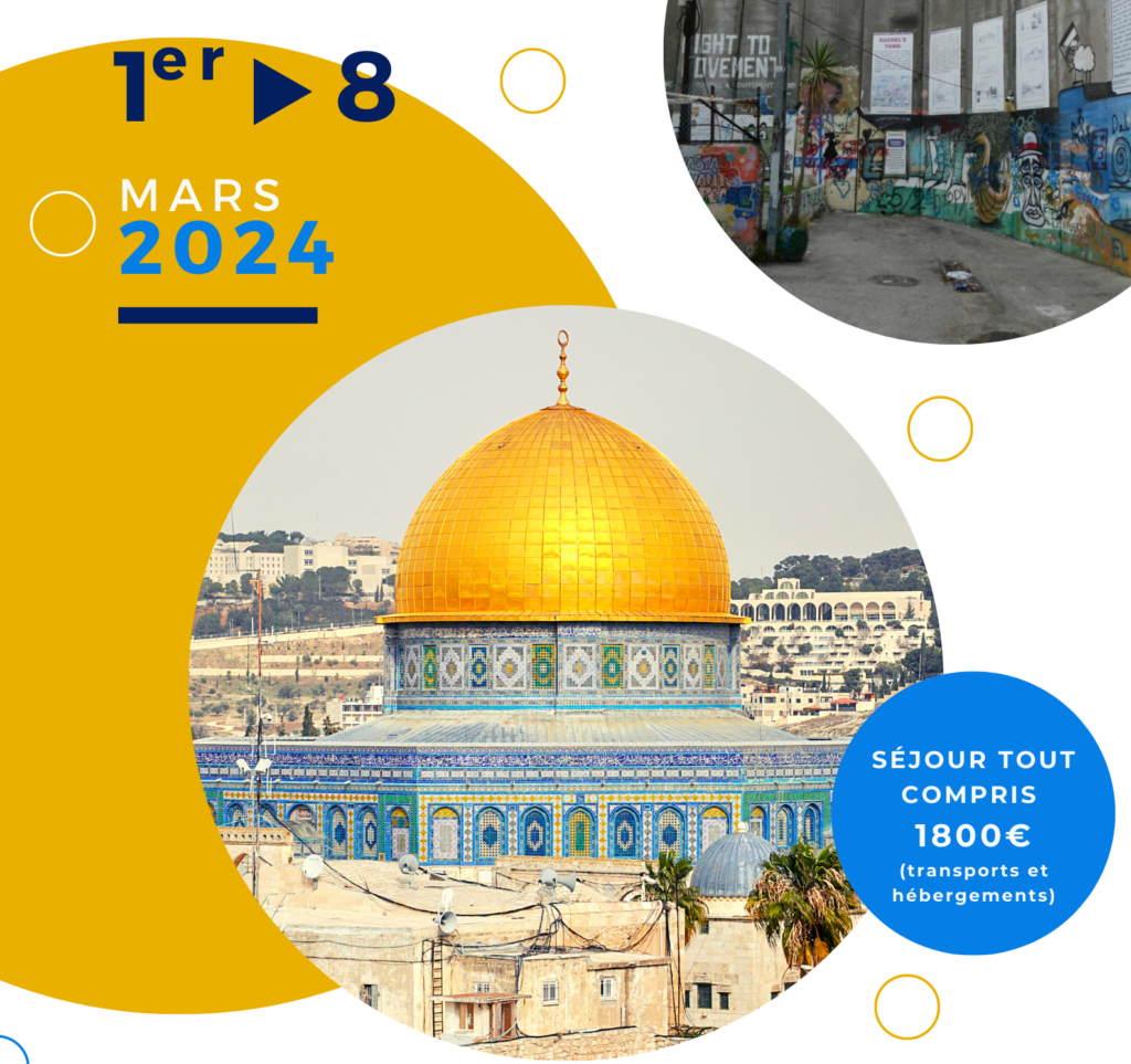 Terre Sainte 2024 pèlerinage rencontre des acteurs de paix