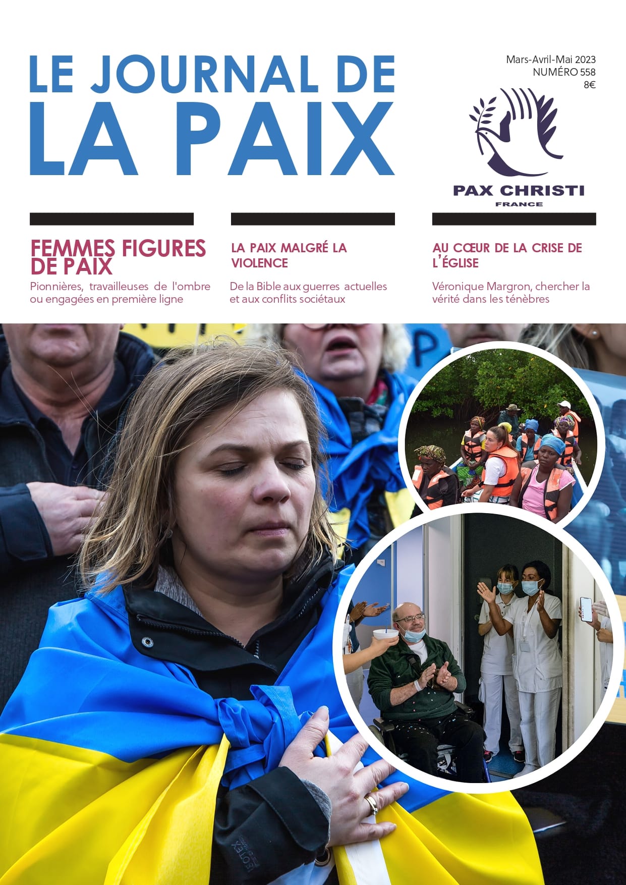 La UNE du Journal de la Paix 558